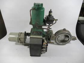 Fisher Cn627366 Valve Actuator C/w Butterfly Size 6 Inch Used