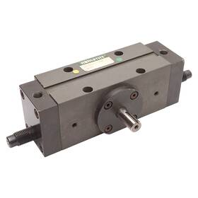 Numatics Ar025a1a6d2x Rotary Actuator 90-180 250psi 12mm Shaft 1/8in Npt