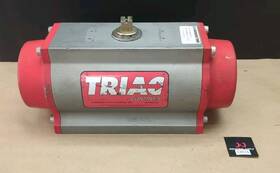 Triac Controls 2r500da Used Double Acting Rack And Pinion Actuator Iso Mount