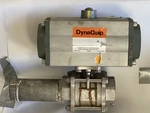 Dynaquip AHP083SR10 Pneumatic Valve Actuator 80PSI W/1000 Cwp 2 CF8M Ball. Fixed Price $198.00.