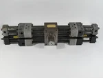 Parker HTR10-090-1809C-PX12VVC186 Double Rack Hydraulic Rotary Actuator Used. Fixed Price $935.99.
