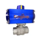 Dynaquip 1" Pneumatic Actuated Ball Valve Stainless Steel 1000 Wog 315529.01. Fixed Price $174.89.